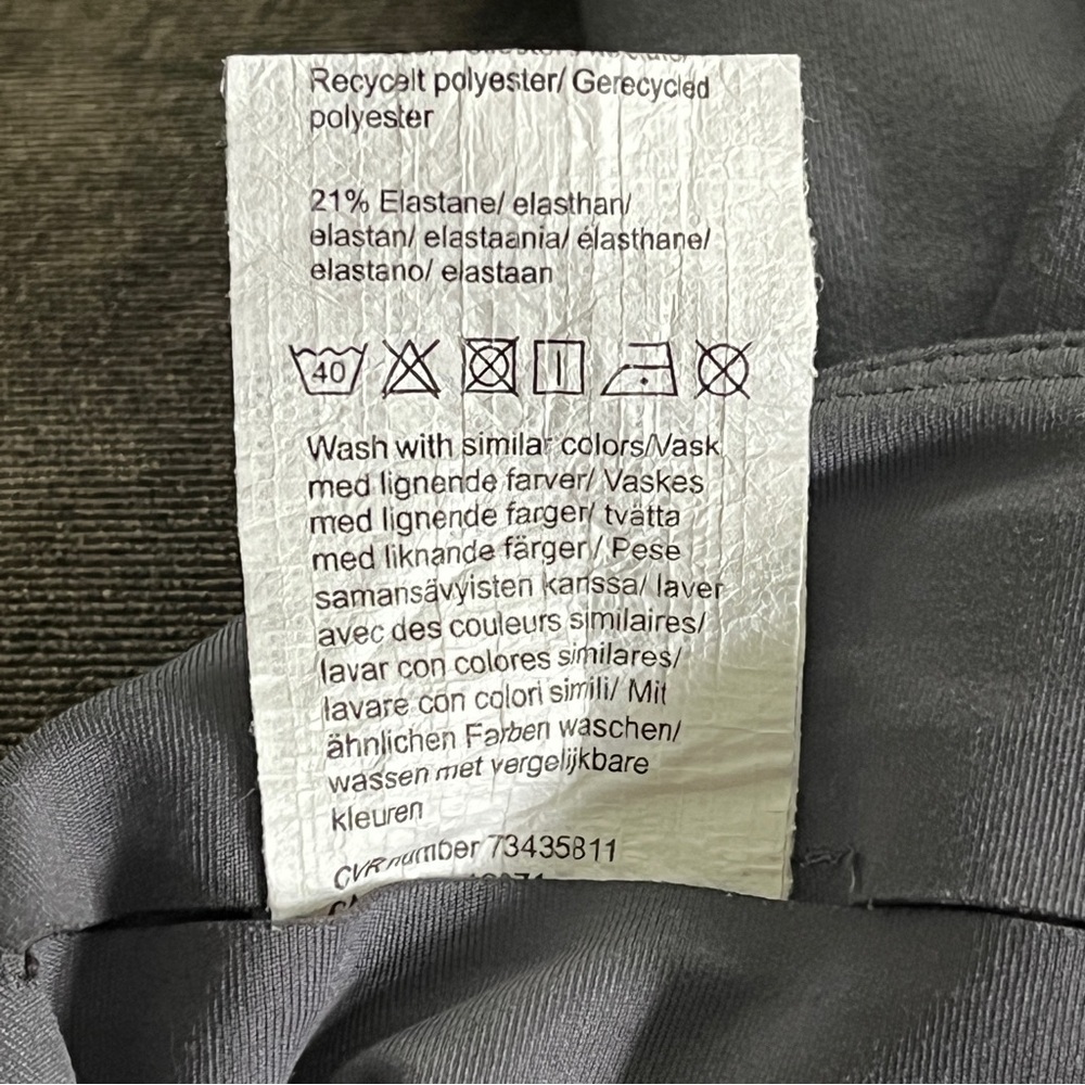 Girlfriend Collective Compressive Gray Leggings - Size Medium - Picture 14 of 14